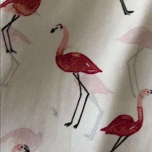 Ann Taylor Loft Flamingo Sleeveless Top